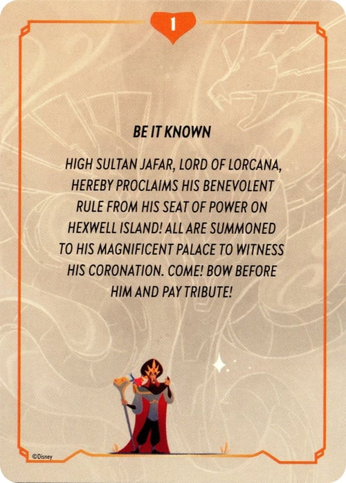 Reign of Jafar - Lore Story Insert