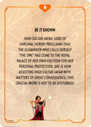 Reign of Jafar - Lore Story Insert