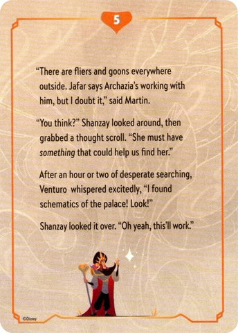 Reign of Jafar - Lore Story Insert #5 (Puzzle)