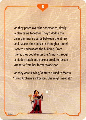 Reign of Jafar - Lore Story Insert #6 (Puzzle)