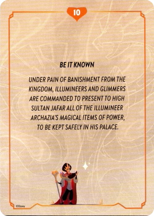 Reign of Jafar - Lore Story Insert