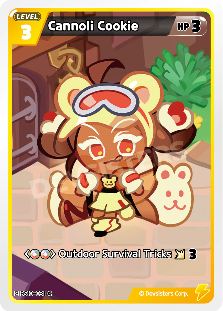 Image for Cannoli Cookie (BS10-031) (BS10) - CookieRun: Braverse TCG