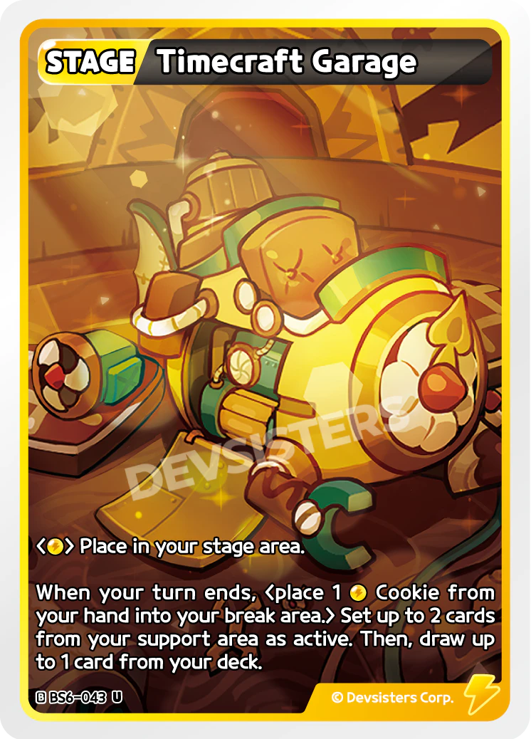 Image for Timecraft Garage (BS6-043) (BS6) - CookieRun: Braverse TCG