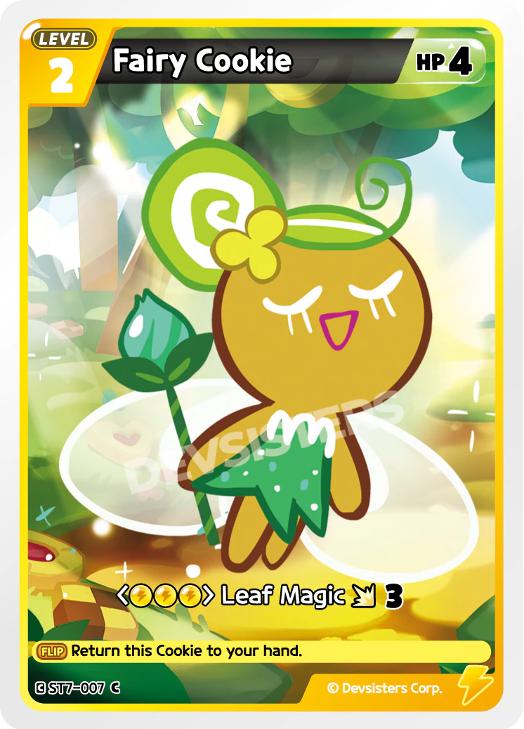 Image for Fairy Cookie (ST7-007) (ST7) - CookieRun: Braverse TCG