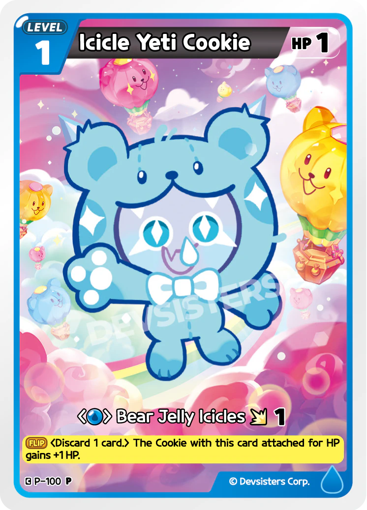 Image for Icicle Yeti Cookie (P-100) (P) - CookieRun: Braverse TCG