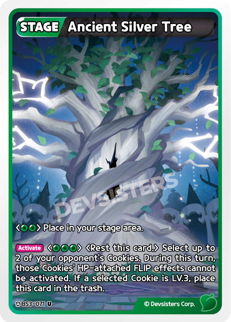Image for Ancient Silver Tree (BS3-071) (BS3) - CookieRun: Braverse TCG