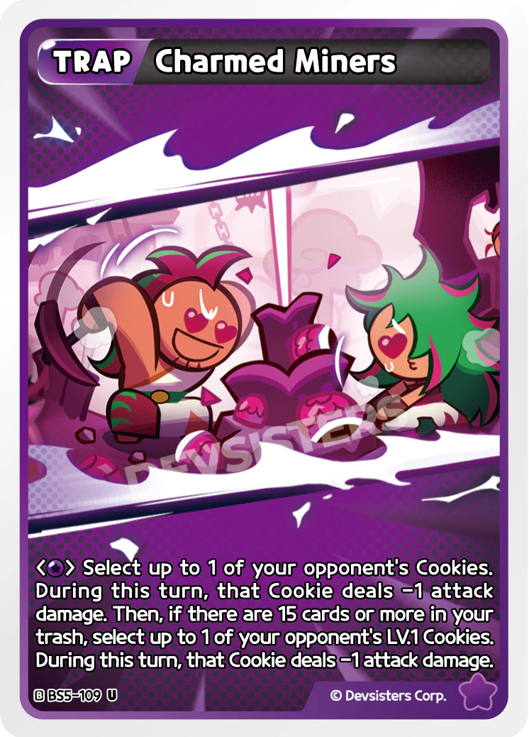Image for Charmed Miners (BS5-109) (BS5) - CookieRun: Braverse TCG