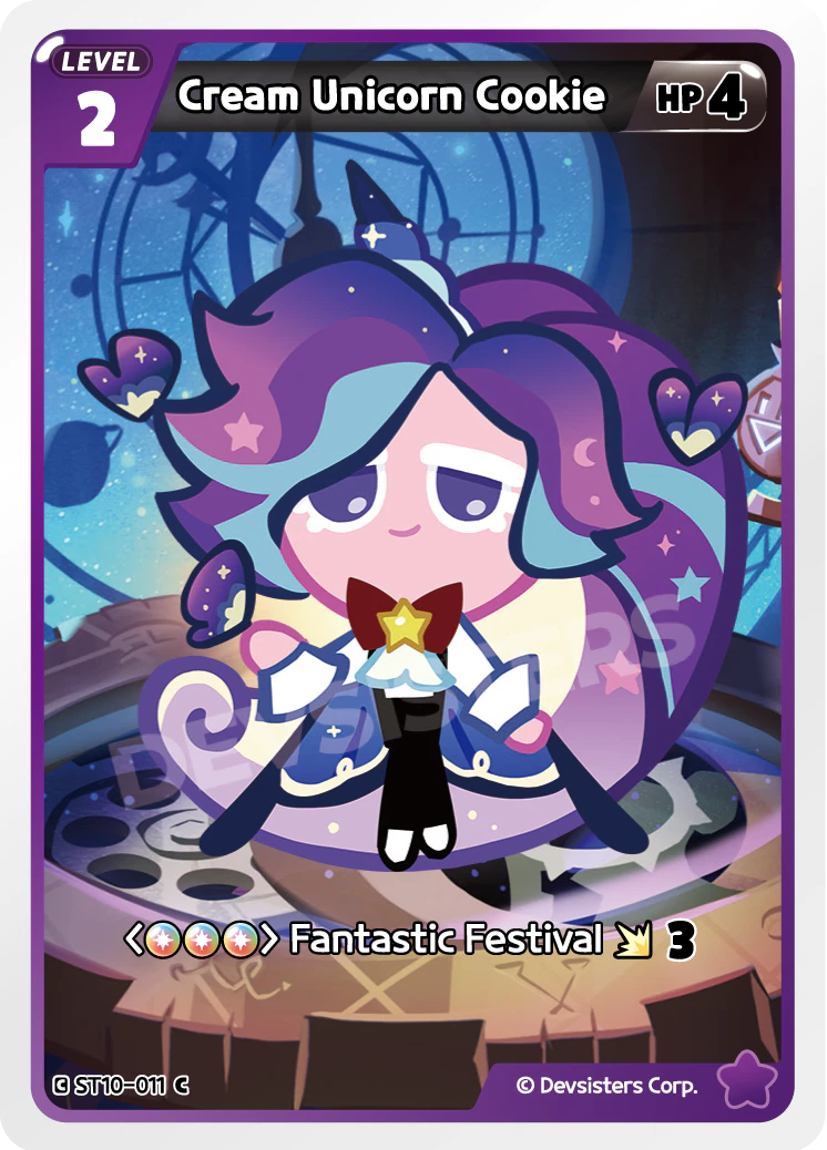 Image for Cream Unicorn Cookie (ST10-011) (ST10) - CookieRun: Braverse TCG