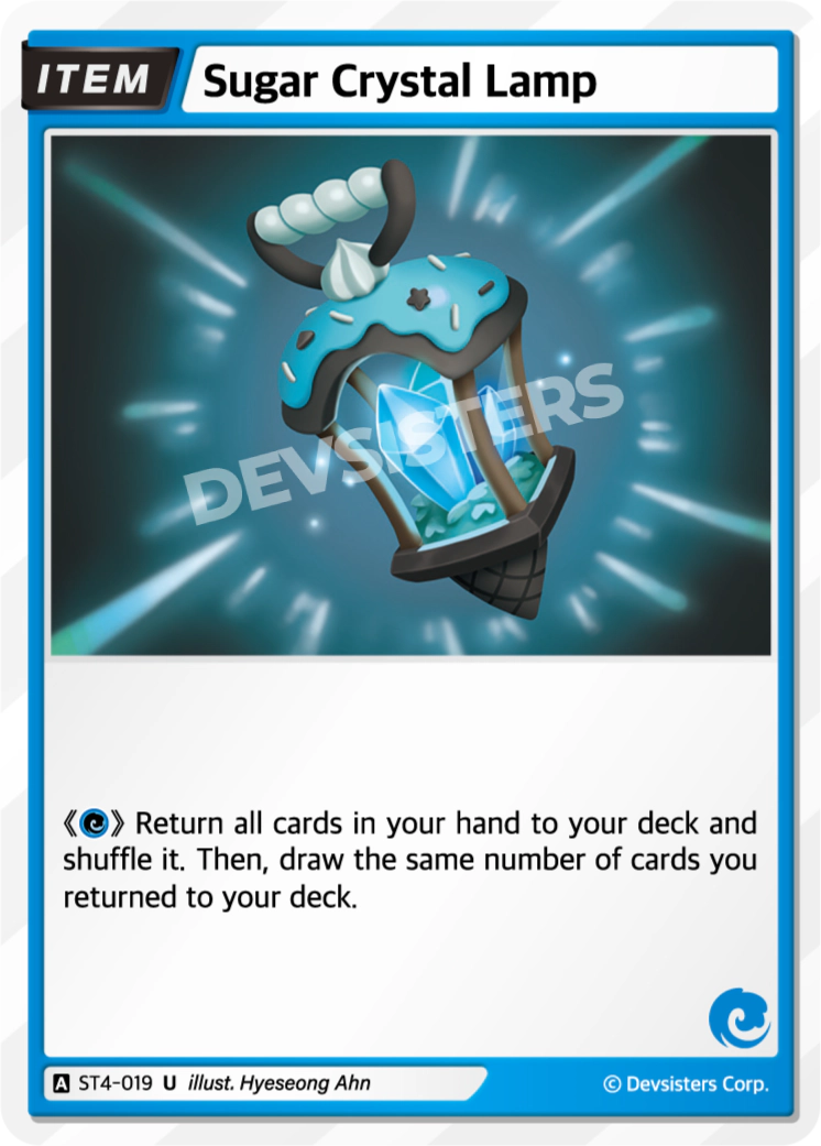 Image for Sugar Crystal Lamp (ST4-019) (ST4) - CookieRun: Braverse TCG