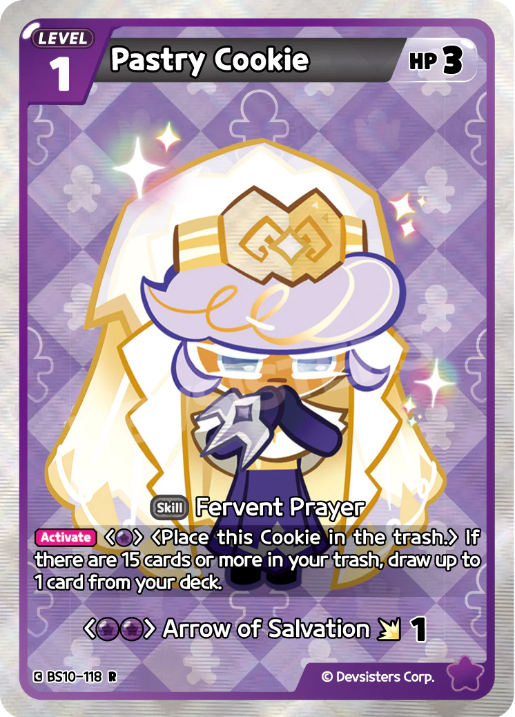 Image for Pastry Cookie (BS10-118) (BS10) - CookieRun: Braverse TCG