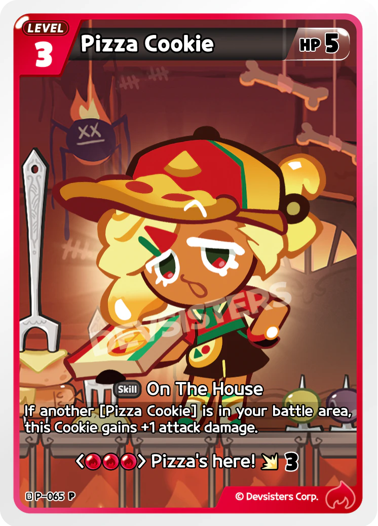 Image for Pizza Cookie (P-065) (P) - CookieRun: Braverse TCG