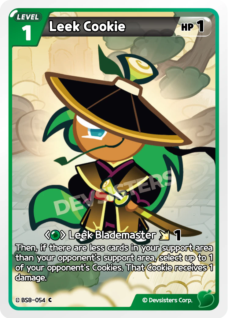 Image for Leek Cookie (BS8-054) (BS8) - CookieRun: Braverse TCG