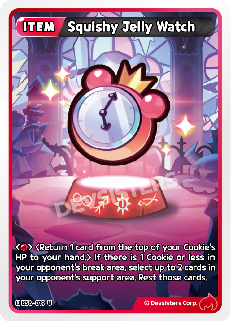 Image for Squishy Jelly Watch (BS6-019) (BS6) - CookieRun: Braverse TCG