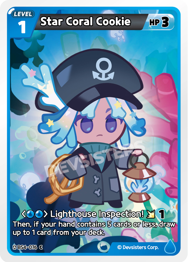 Image for Star Coral Cookie (BS4-076) (BS4) - CookieRun: Braverse TCG