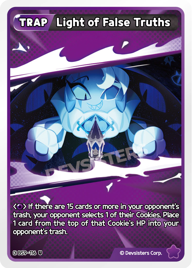 Image for Light of False Truths (BS9-116) (BS9) - CookieRun: Braverse TCG