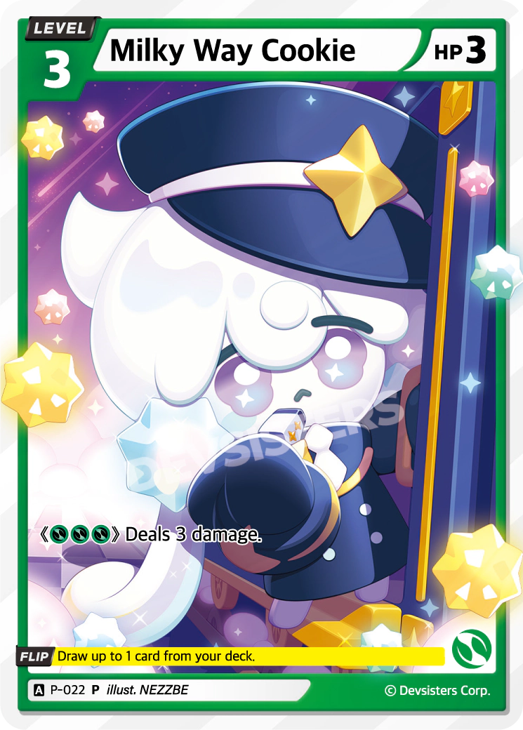Image for Milky Way Cookie (P-022) (P) - CookieRun: Braverse TCG
