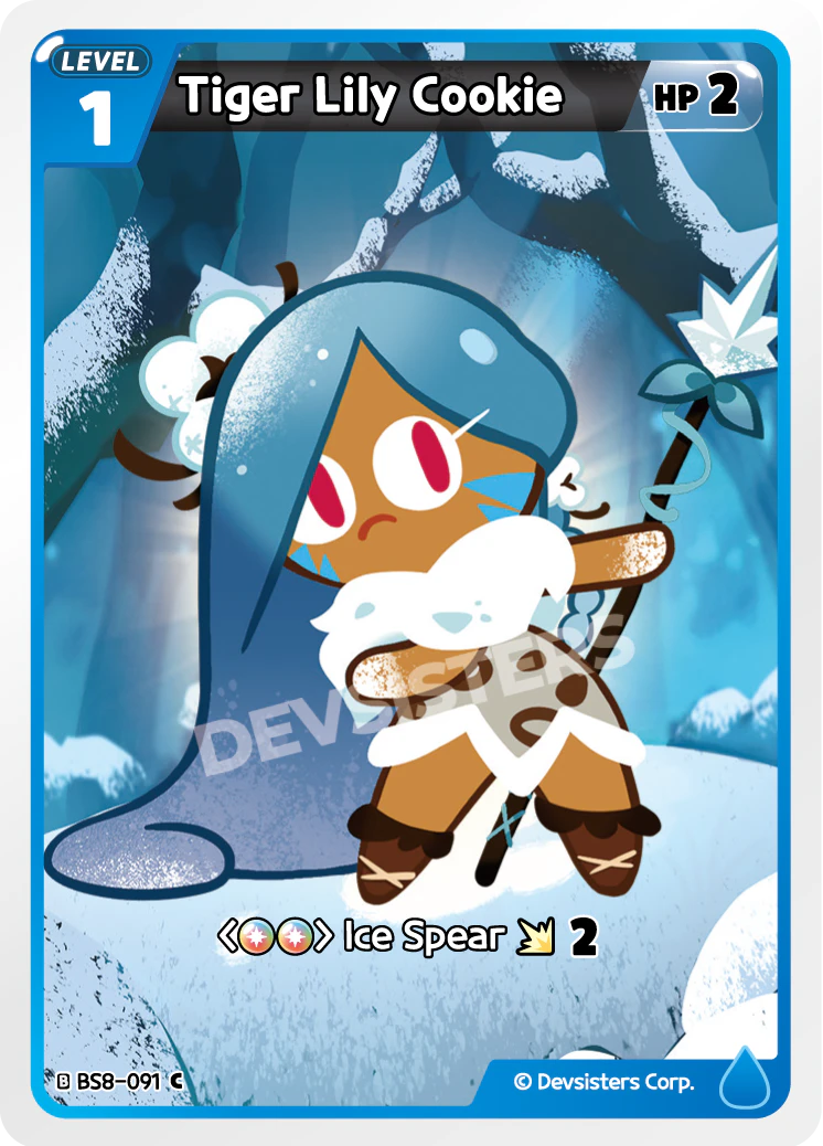 Image for Tiger Lily Cookie (BS8-091) (BS8) - CookieRun: Braverse TCG