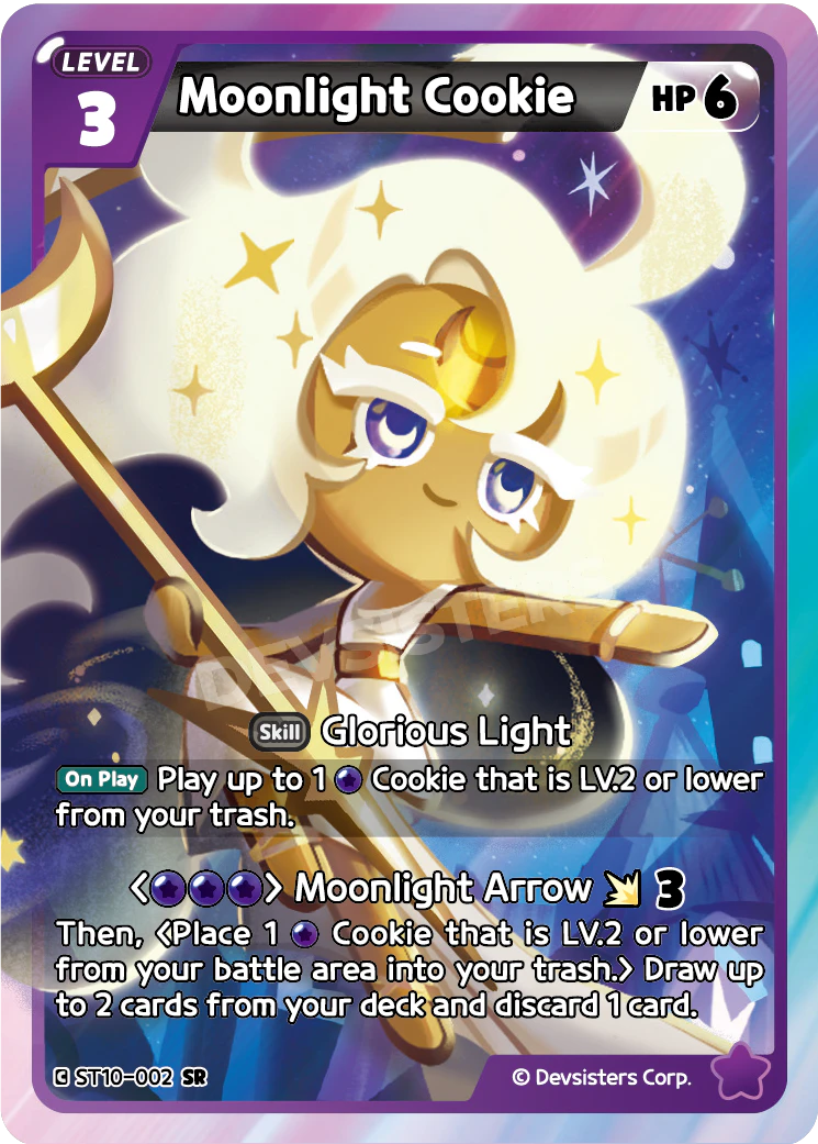 Image for Moonlight Cookie (ST10-002) (ST10) - CookieRun: Braverse TCG