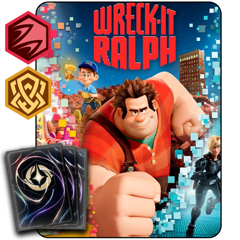 LORCANA THEME STARTERS: WRECK-IT-RALPH (RUBY/AMBER)