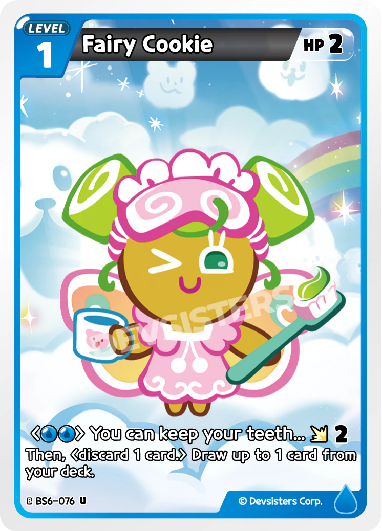 Image for Fairy Cookie (BS6-076) (BS6) - CookieRun: Braverse TCG