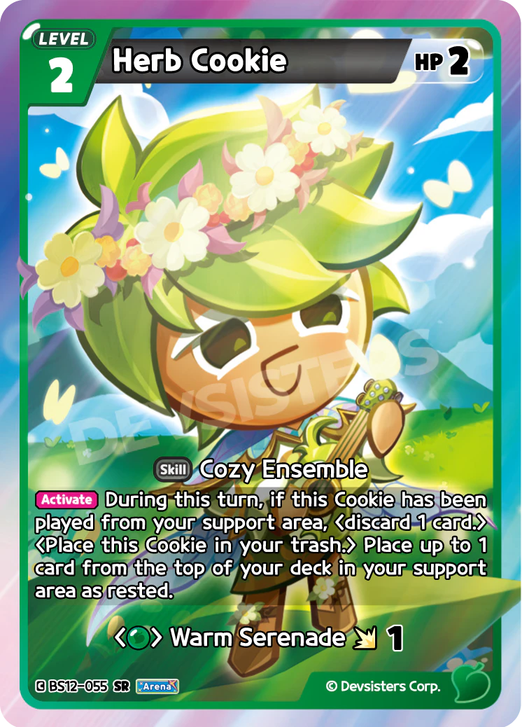 Image for Herb Cookie (BS12-055) (BS12) - CookieRun: Braverse TCG