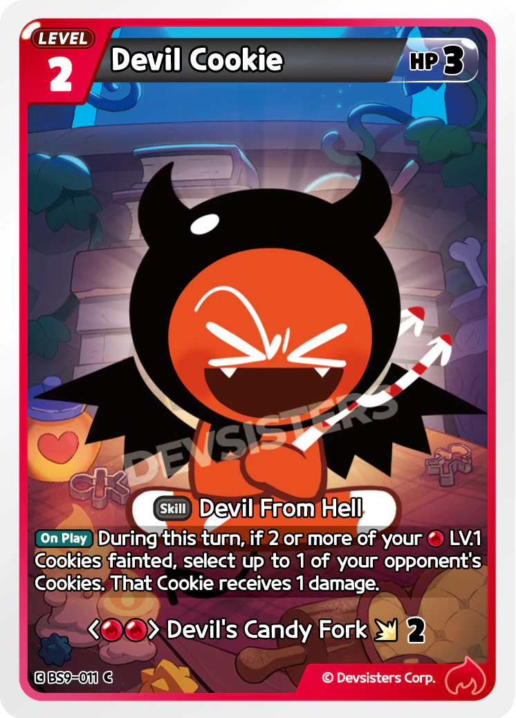 Image for Devil Cookie (BS9-011) (BS9) - CookieRun: Braverse TCG