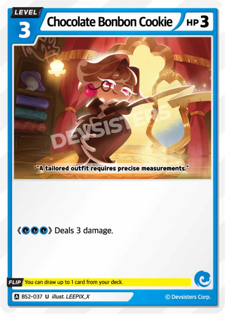 Image for Chocolate Bonbon Cookie (BS2-037) (BS2) - CookieRun: Braverse TCG