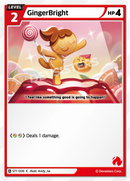 Image for GingerBright (ST1-006) (ST1) - CookieRun: Braverse TCG