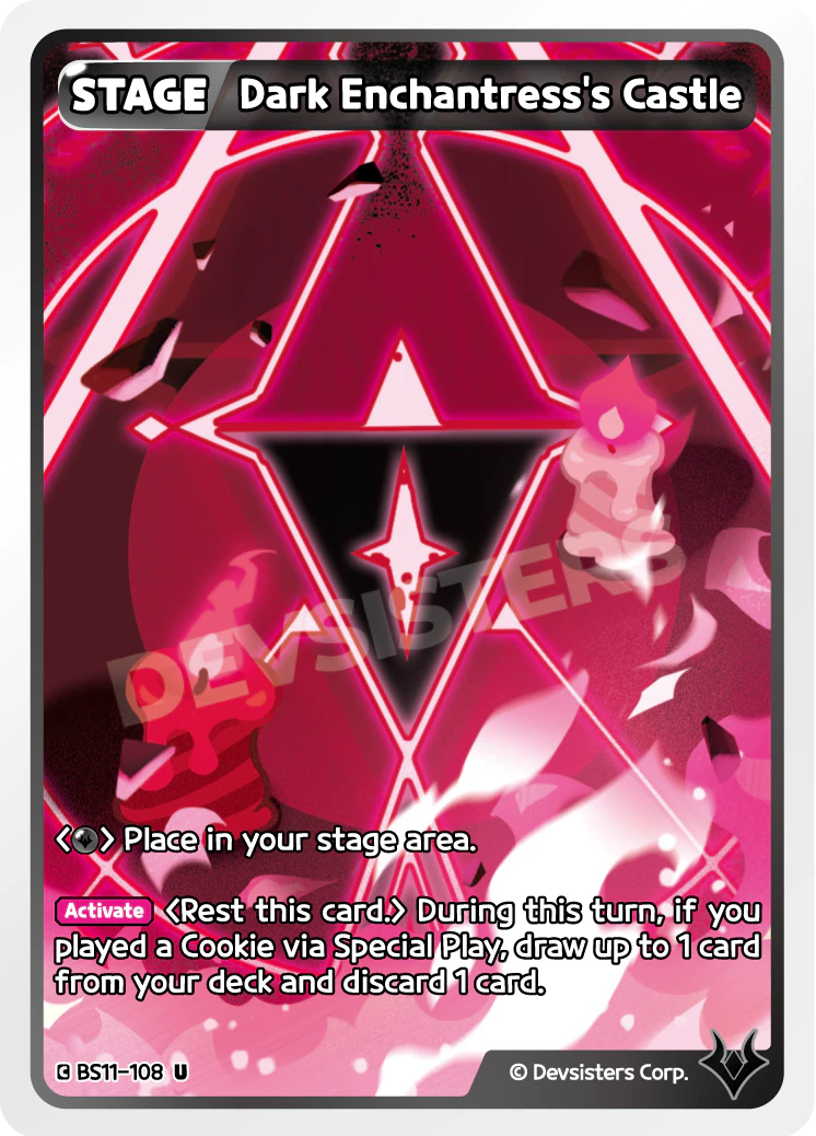 Image for Dark Enchantress's Castle (BS11-108) (BS11) - CookieRun: Braverse TCG