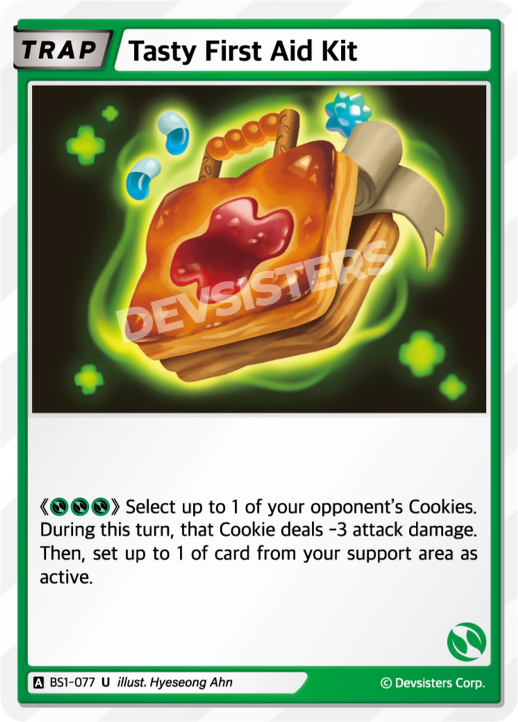 Image for Tasty First Aid Kit (BS1-077) (BS1) - CookieRun: Braverse TCG