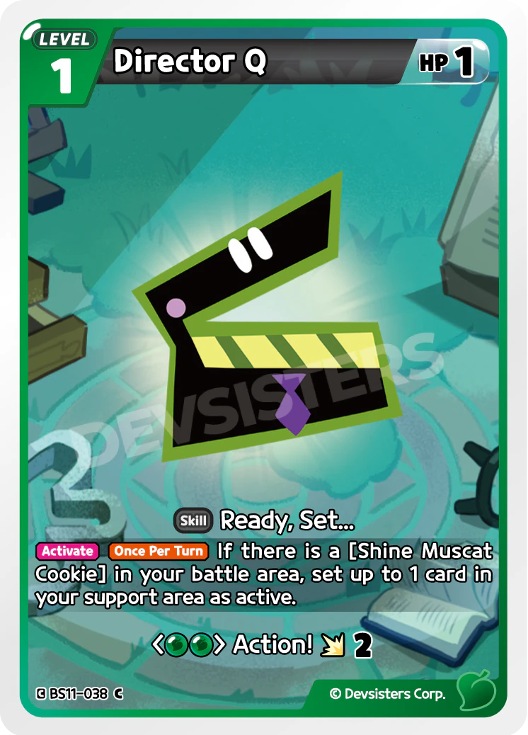 Image for Director Q (BS11-038) (BS11) - CookieRun: Braverse TCG