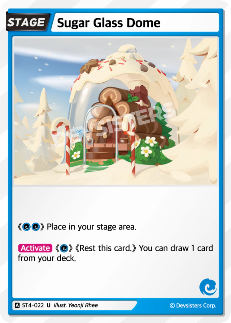 Image for Sugar Glass Dome (ST4-022) (ST4) - CookieRun: Braverse TCG