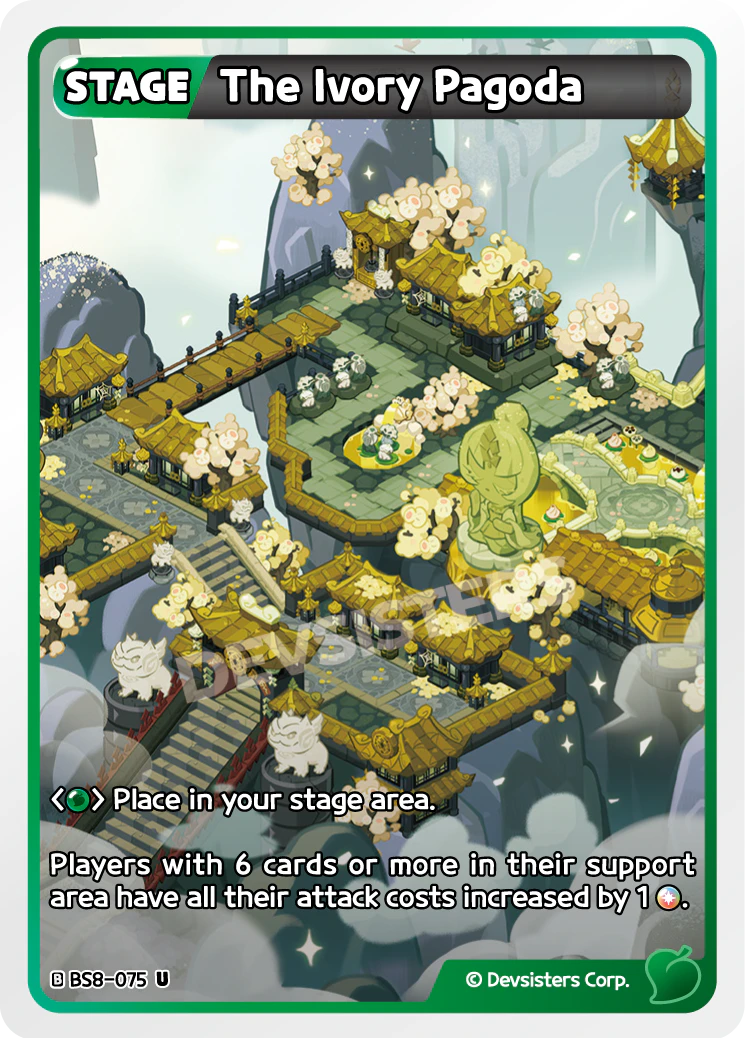 Image for The Ivory Pagoda (BS8-075) (BS8) - CookieRun: Braverse TCG