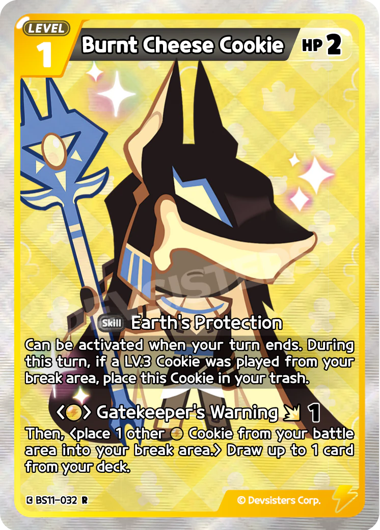 Image for Burnt Cheese Cookie (BS11-032) (BS11) - CookieRun: Braverse TCG