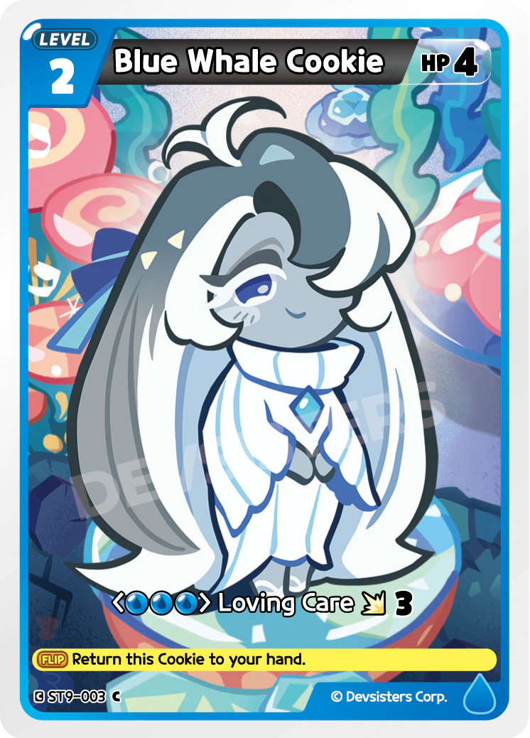 Image for Blue Whale Cookie (ST9-003) (ST9) - CookieRun: Braverse TCG