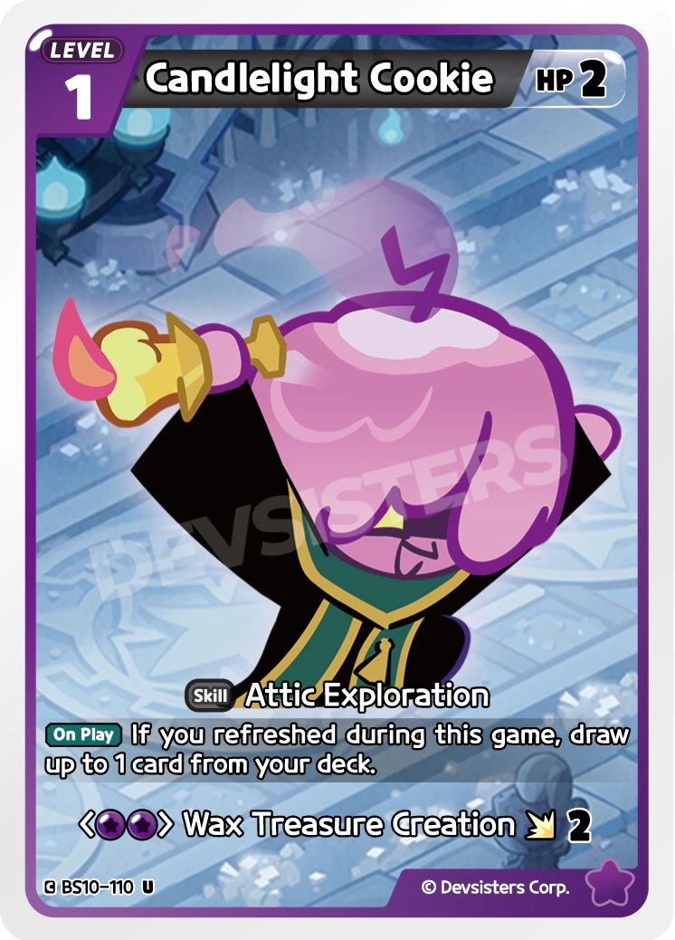 Image for Candlelight Cookie (BS10-110) (BS10) - CookieRun: Braverse TCG