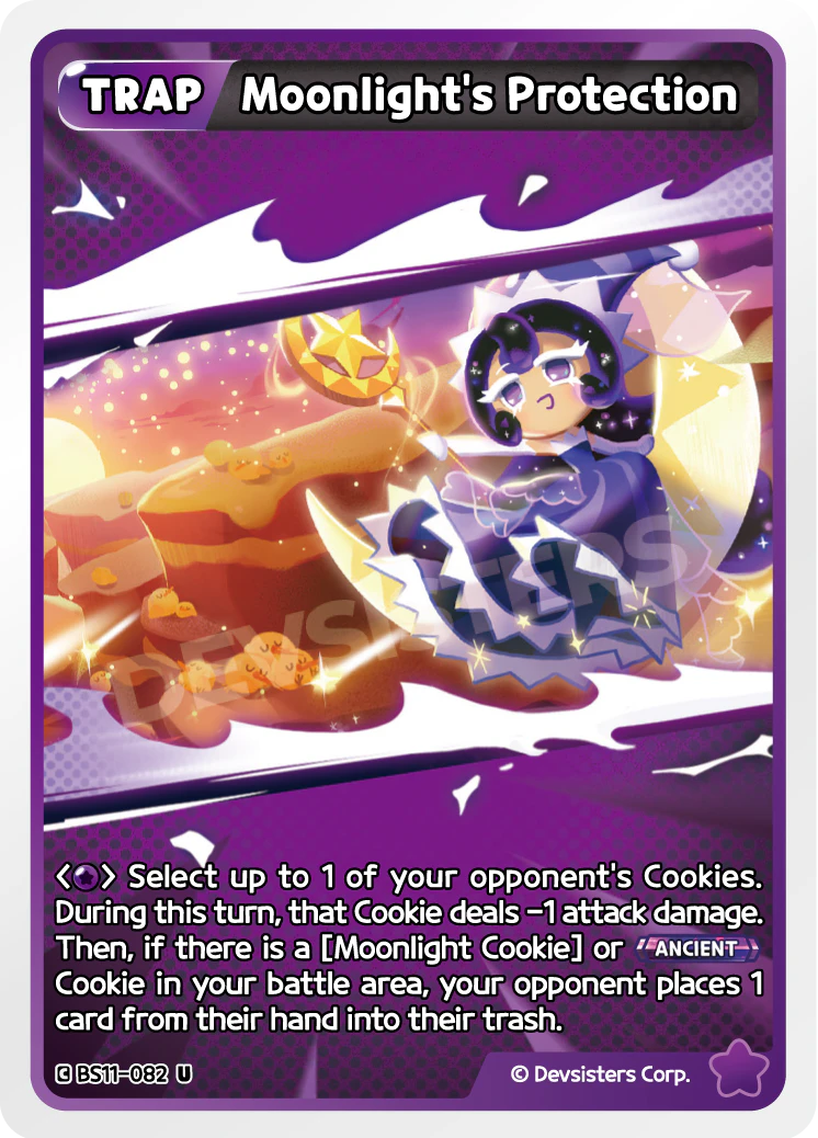 Image for Moonlight's Protection (BS11-082) (BS11) - CookieRun: Braverse TCG
