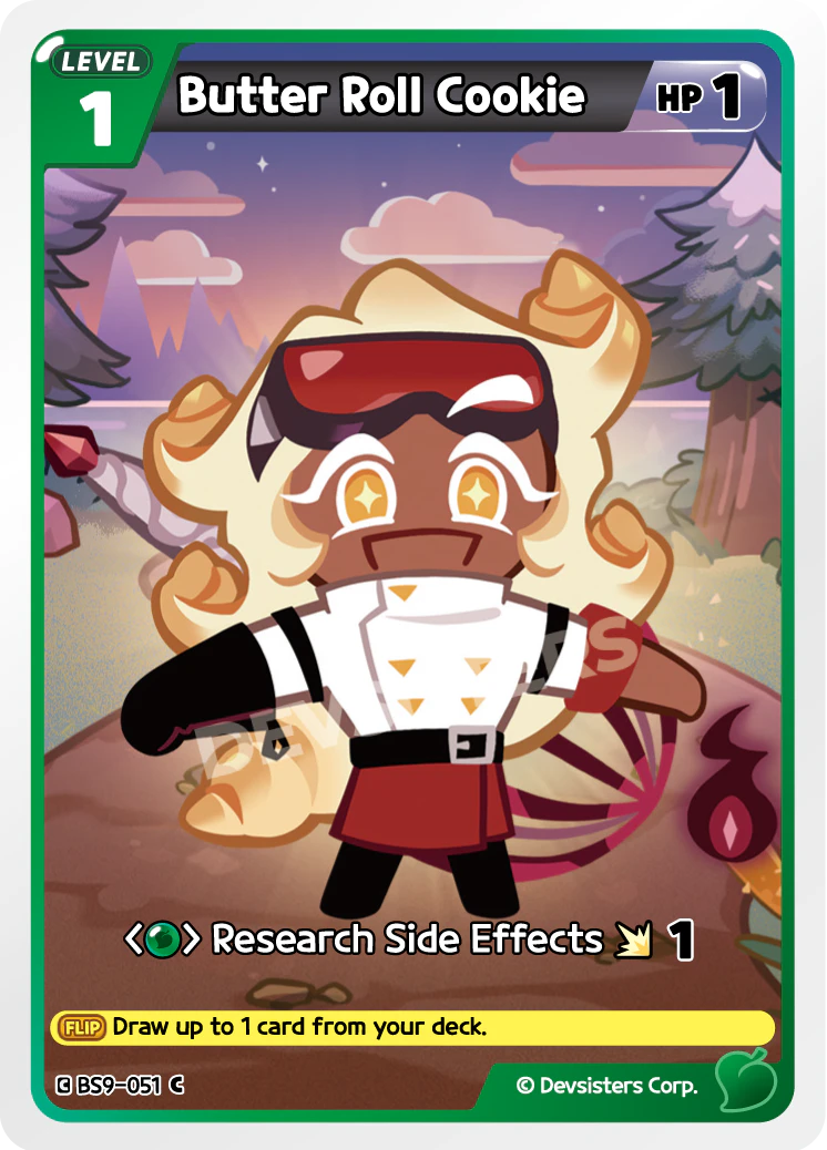 Image for Butter Roll Cookie (BS9-051) (BS9) - CookieRun: Braverse TCG