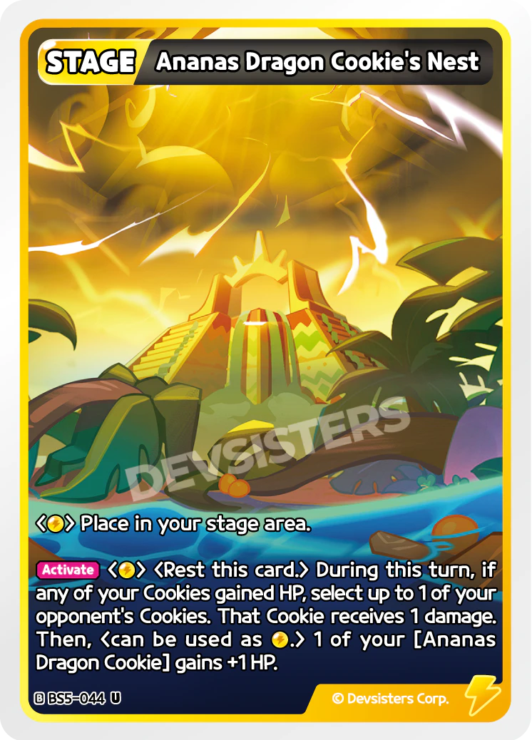 Image for Ananas Dragon Cookie's Nest (BS5-044) (BS5) - CookieRun: Braverse TCG