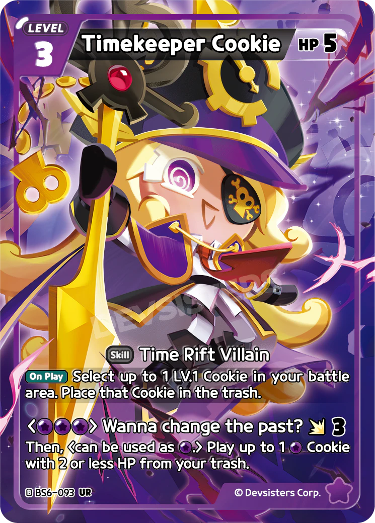 Image for Timekeeper Cookie (BS6-093) (BS6) - CookieRun: Braverse TCG