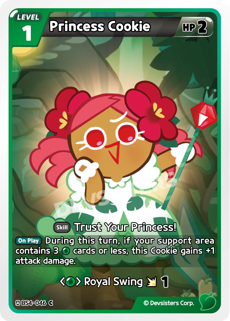 Image for Princess Cookie (BS4-046) (BS4) - CookieRun: Braverse TCG